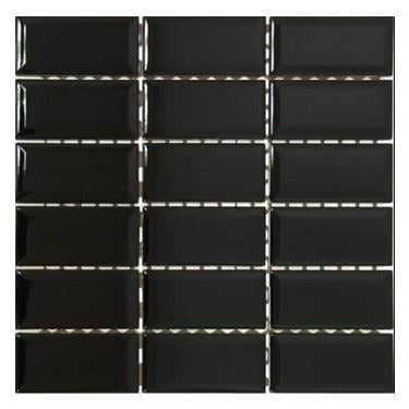 VitrA 5x10 Miniworx Mozaik Ral 0001500 Siyah Parlak K54185180001VTP0