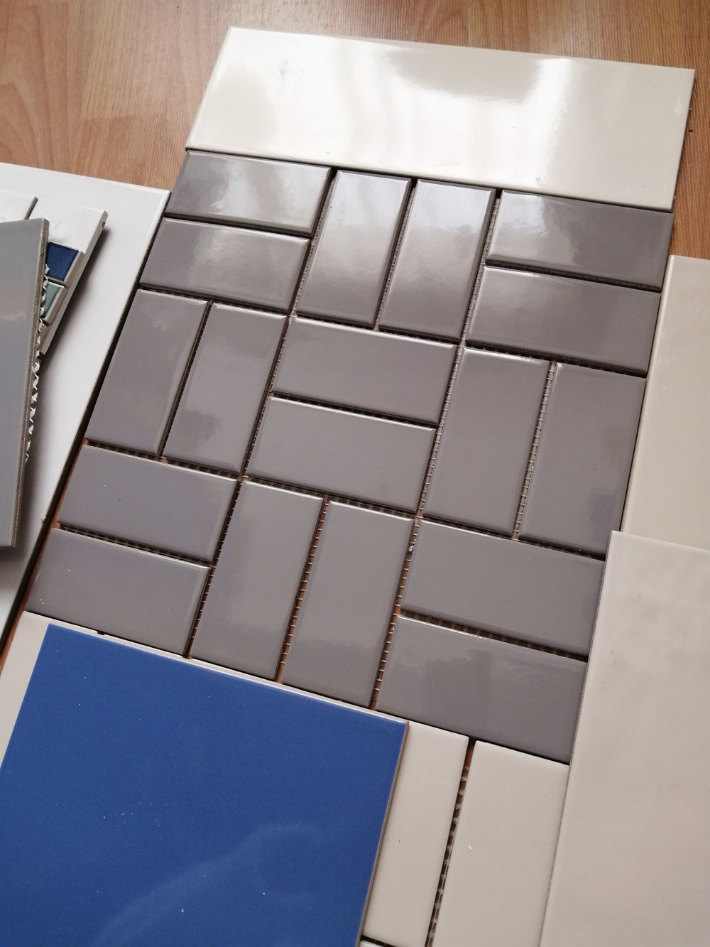 VitrA 5x10 Miniworx RAL 5500 Koyu Gri Crosshatch Parlak