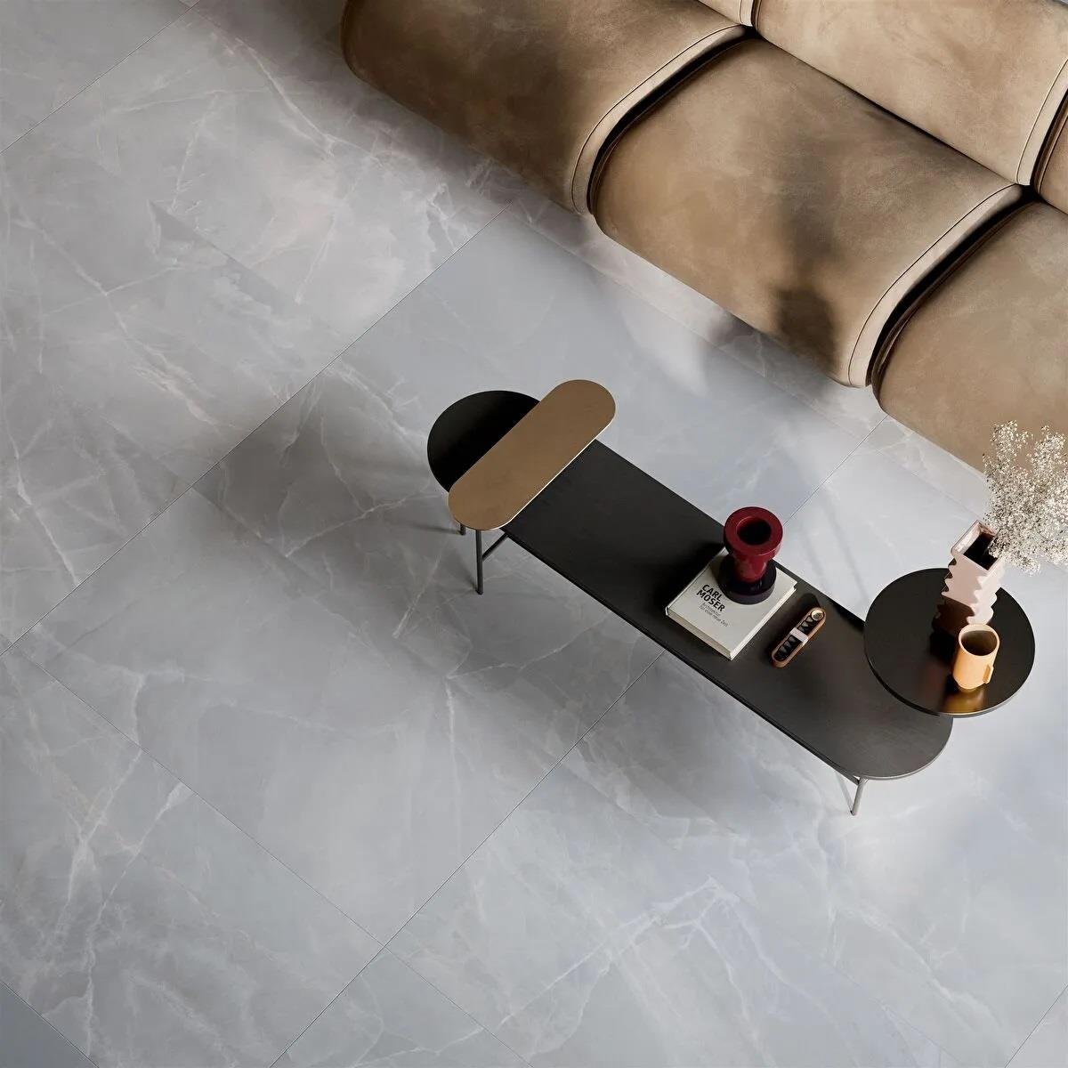 VitrA 60X120 CITYMARBLE ONYX A.GRI FLPR K947019FLPR