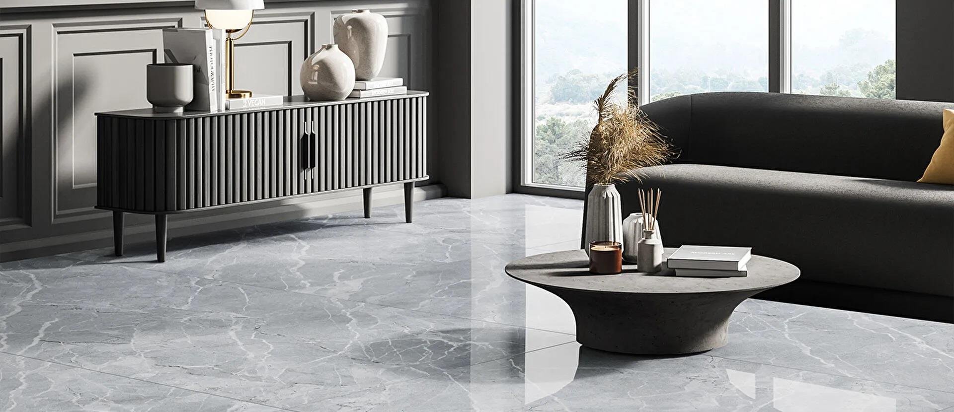 VitrA 60x120 Marmo Nuovo Breccia Gri Fon Parlak K957061FLPR