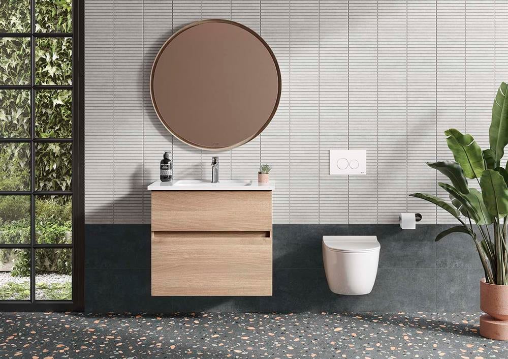 VitrA 60x60 Set6.0 Terrazzo Antrasit R10A 7R