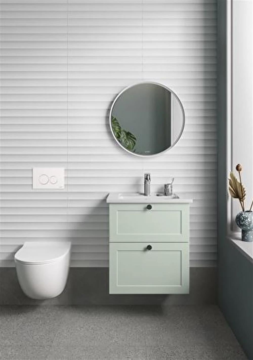 VitrA 60x60 Set6.0 Terrazzo Koyu Gri R10A 7R
