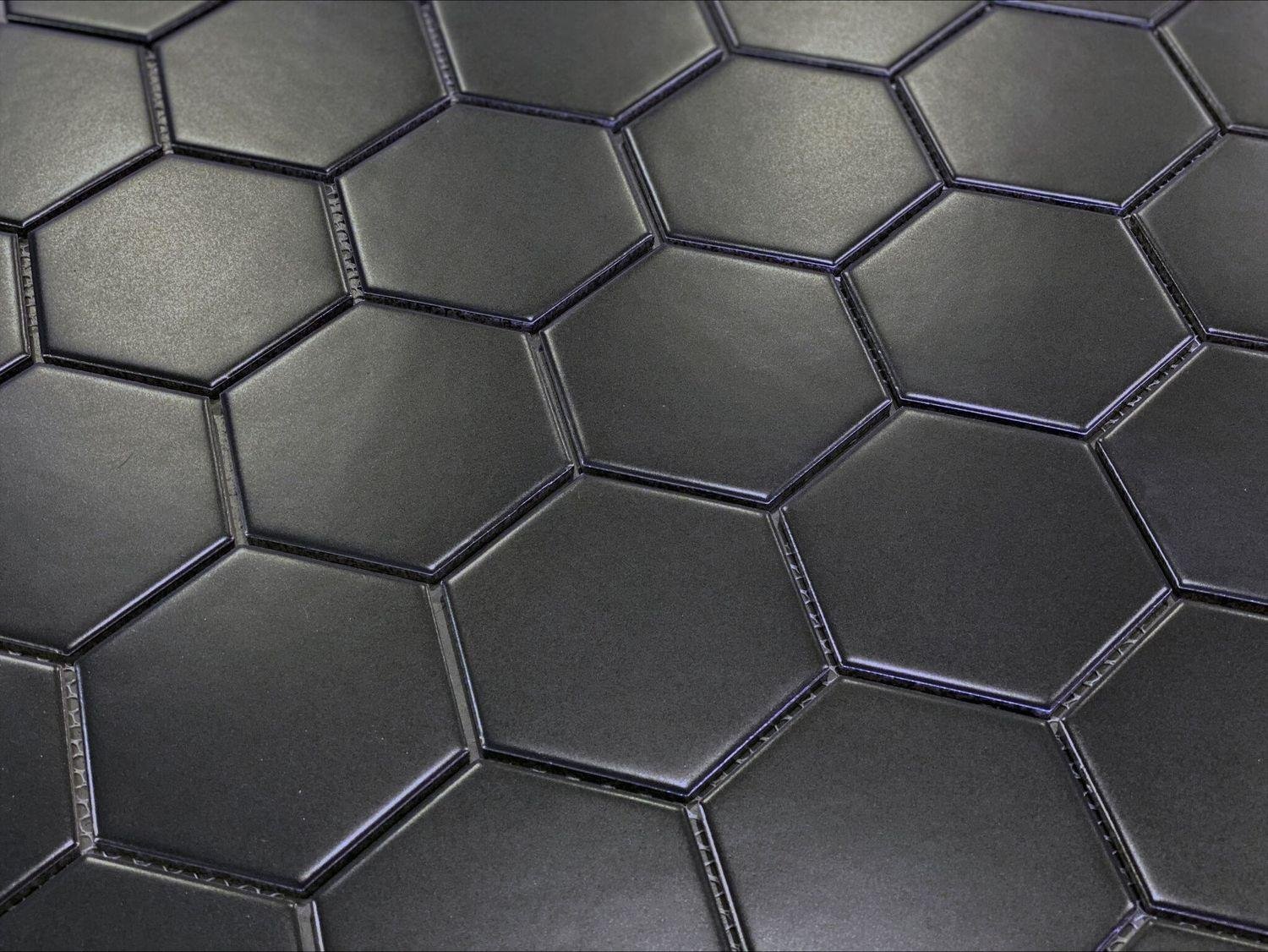 VitrA 8x9 Miniworx RAL 0001500 Siyah Hexagon Mat (NF) K53256480001VTE0