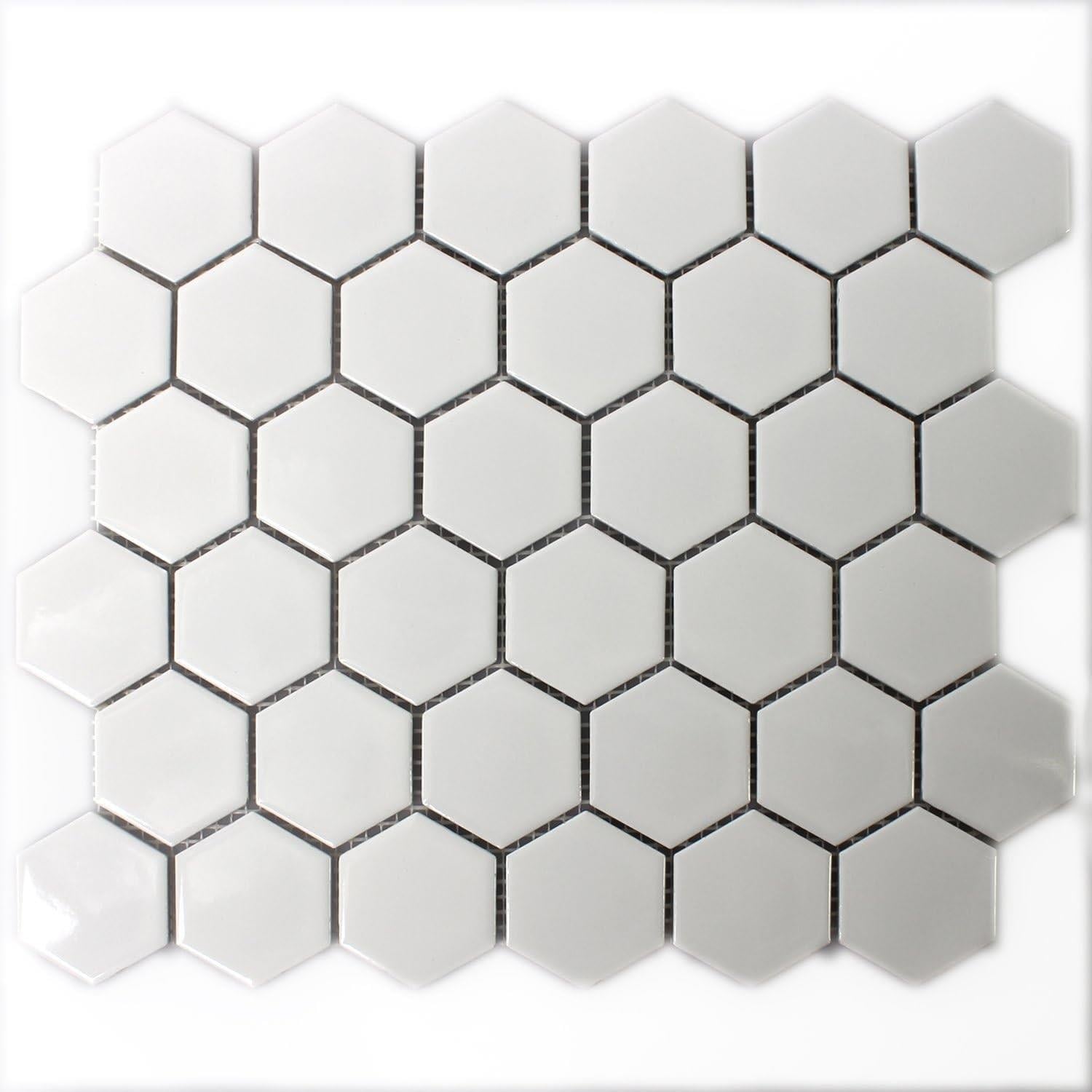 VitrA 8x9 Miniworx RAL 9016 Beyaz Hexagon Mat (NF) K53255380001VTE0