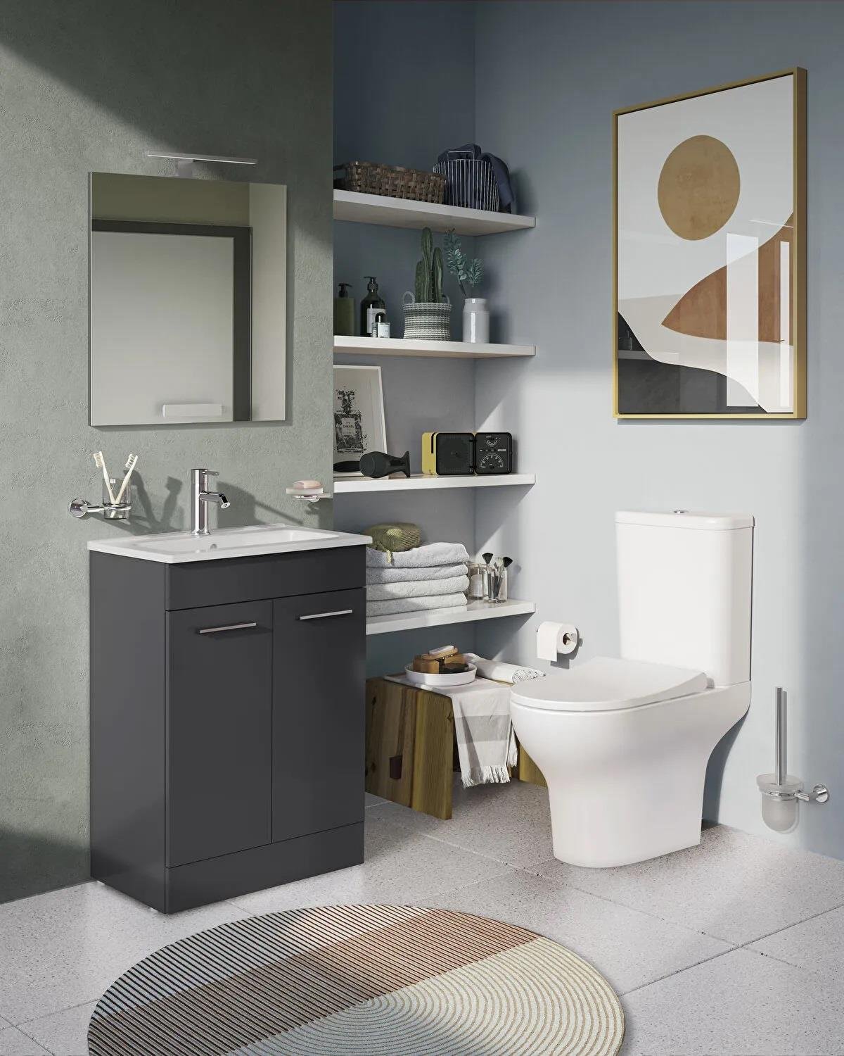 VitrA Integra Klozet Kapağı Slim, Duroplast,Yavaş Kapanır, Metal Menteşeli, Beyaz 131-003-009