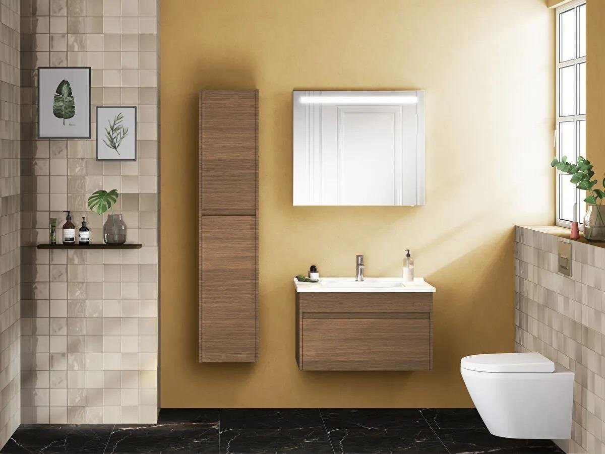 VitrA Integra Rim-ex Montaj Deliksiz Kısa Asma Klozet 49.5 cm Beyaz 7040L003-0090