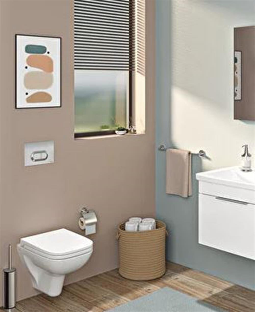VitrA Loop O Kumanda Paneli Parlak Krom 740-0580