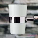 Vitra Matrix Diş Fırçalığı Krom Porselen A44575
