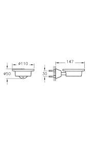 Vitra Matrix Sabunluk Krom Porselen A44576