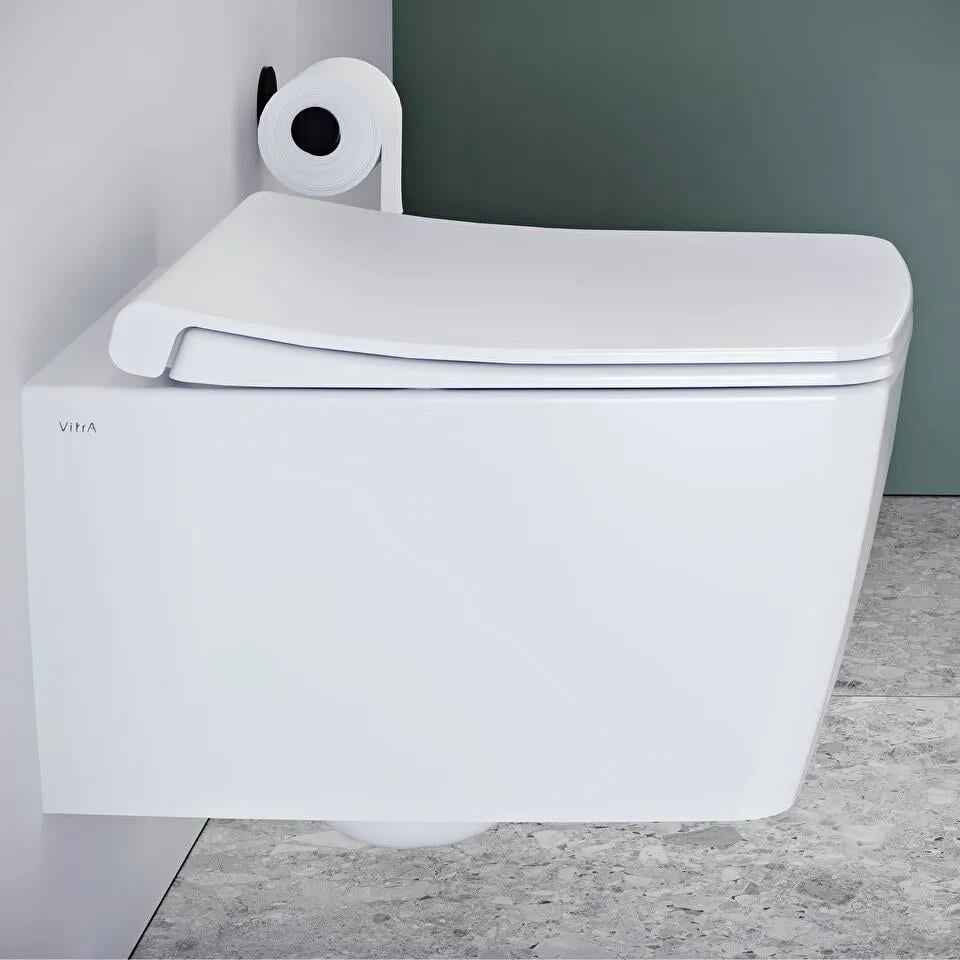 VitrA Metropole Asma Klozet Gizli Montajlı, Kompakt, 49 cm Taharet Borulu,  Beyaz 5671B003-0559