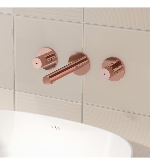 VitrA Origin 3 Delikli Ankastre Bakır Lavabo Bataryası  A4258226  