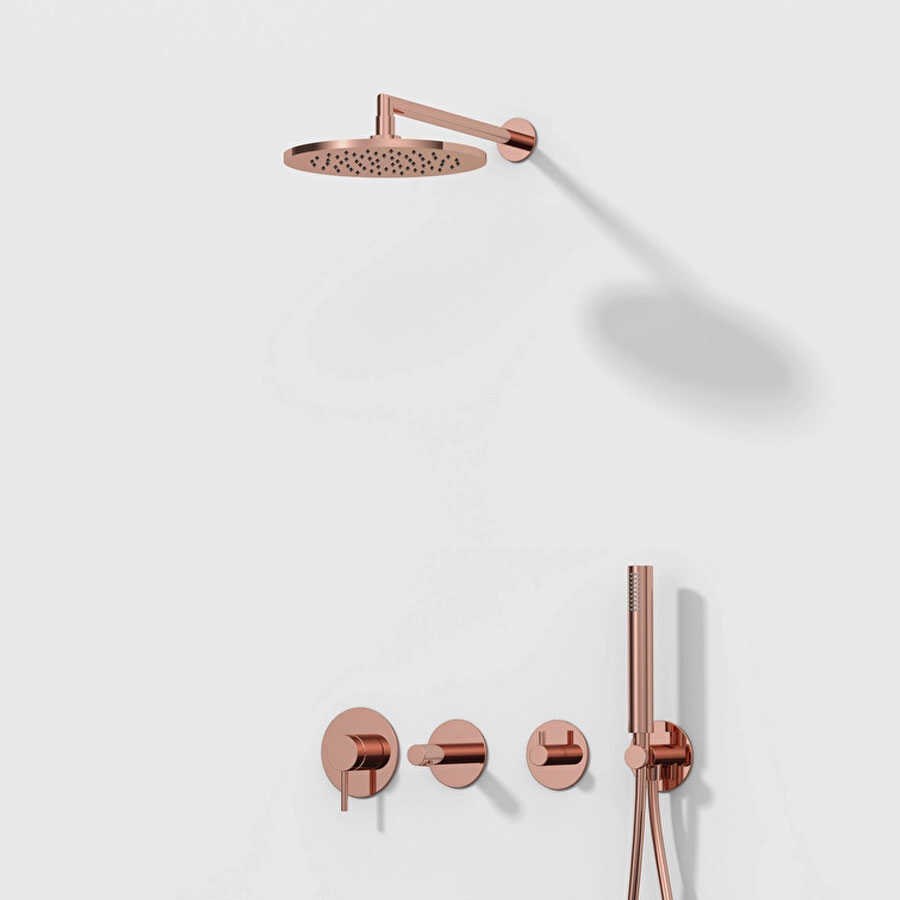 VitrA Origin Ankastre Duş Bataryası Soft Bakır A4262129