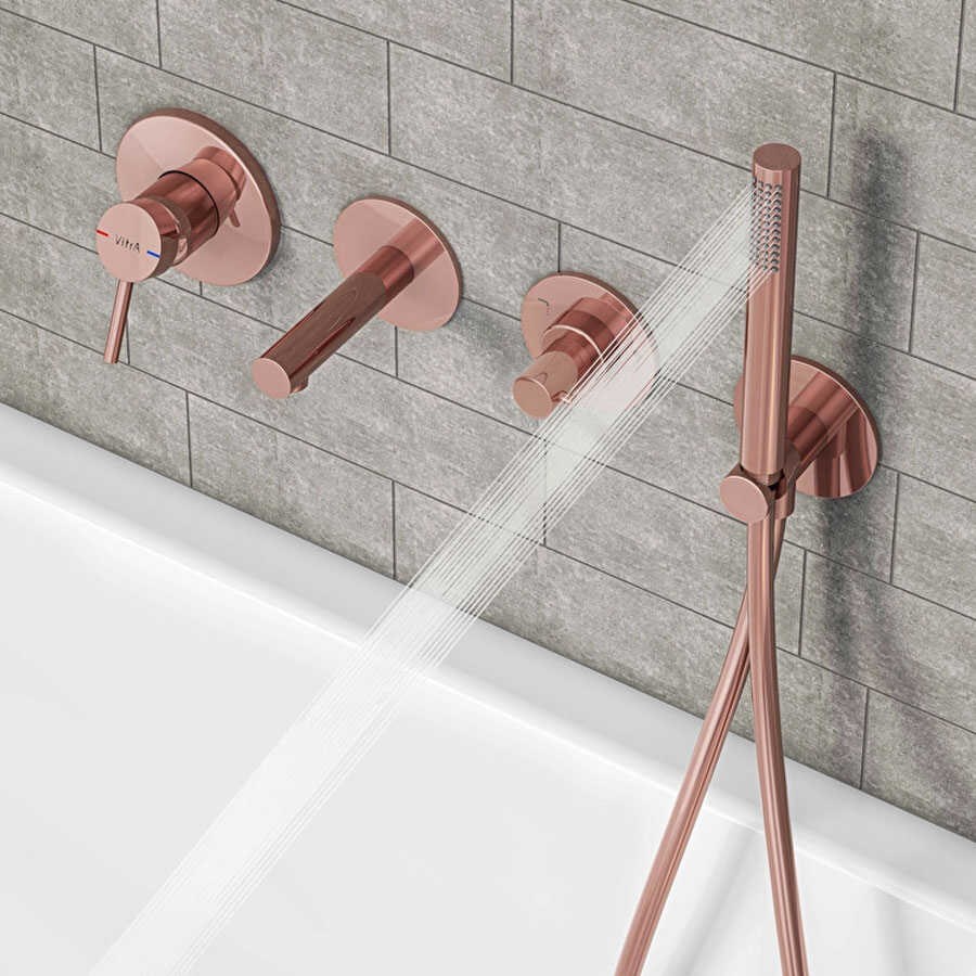 VitrA Origin Ankastre Duş Bataryası Soft Bakır A4262129