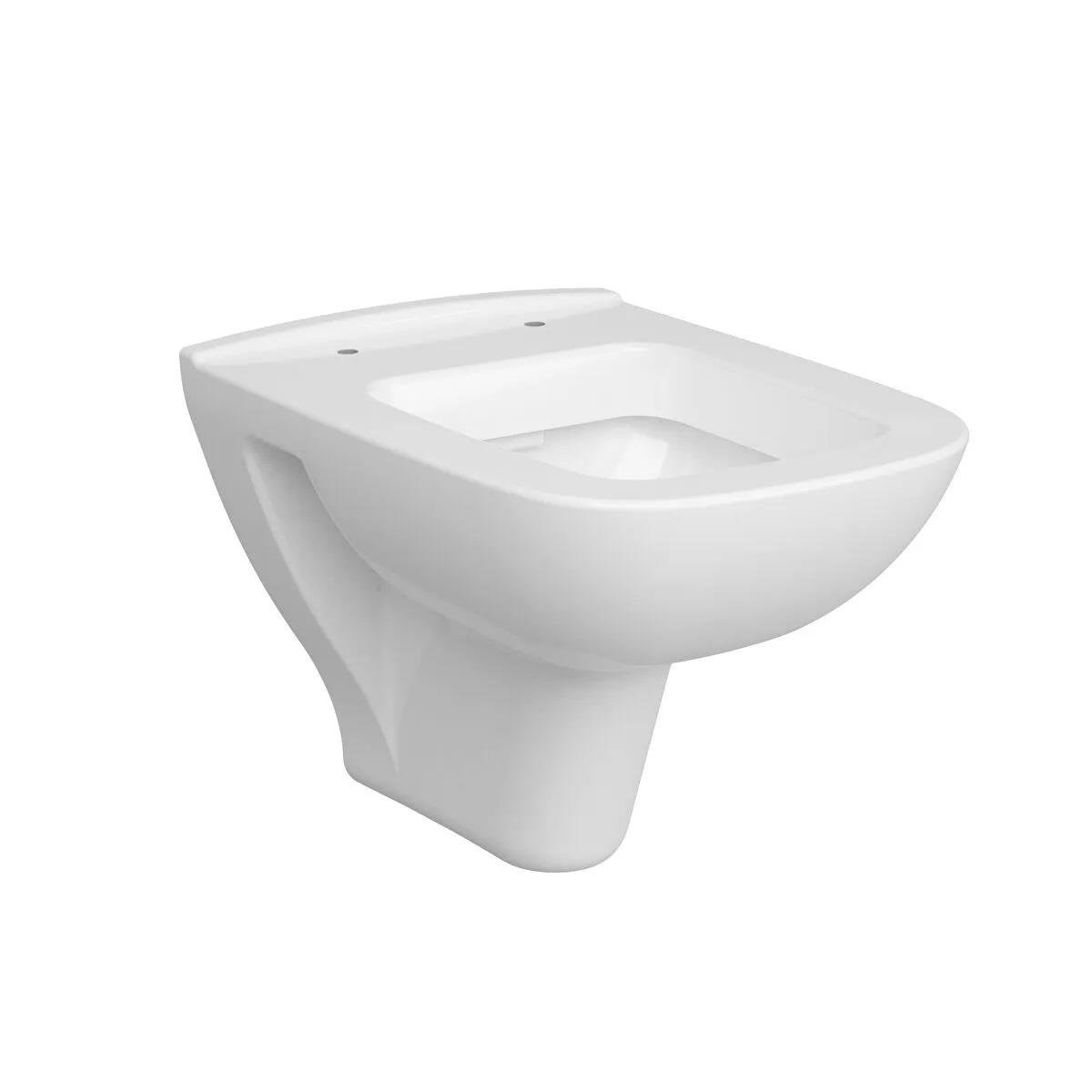 VitrA S20 Asma Klozet Kompakt, 48 cm Taharet Borulu, Beyaz 5505L003-0868