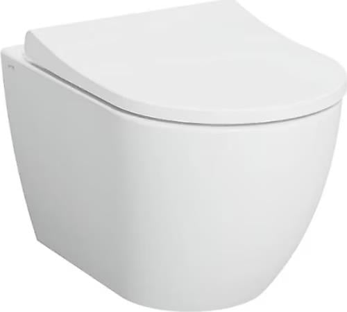VitrA S60 Asma Klozet SmoothFlush, Gizli Montajlı, 54 cm Taharet Borulu, Taharet Borusu  Girişi Sıva Altı Uygulamalı, Beyaz 7510L003-0090