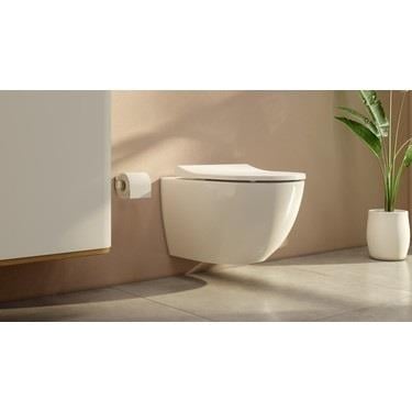 VitrA Sento Asma Klozet Rim-ex, Gizli Montajlı, 54 cm Taharet Borulu, Beyaz 7748B003-0559
