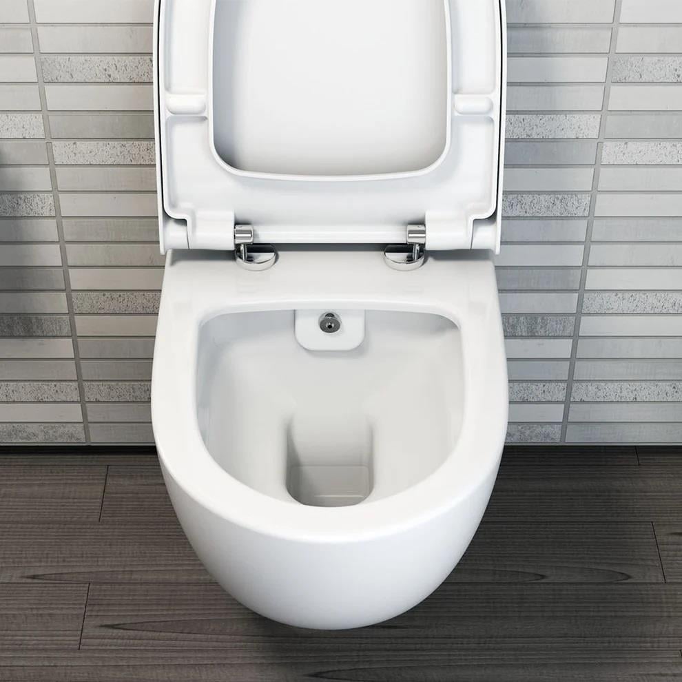VitrA Sento Asma Klozet Rim-ex, Gizli Montajlı, 54 cm Taharet Borulu, Beyaz 7748B003-0559