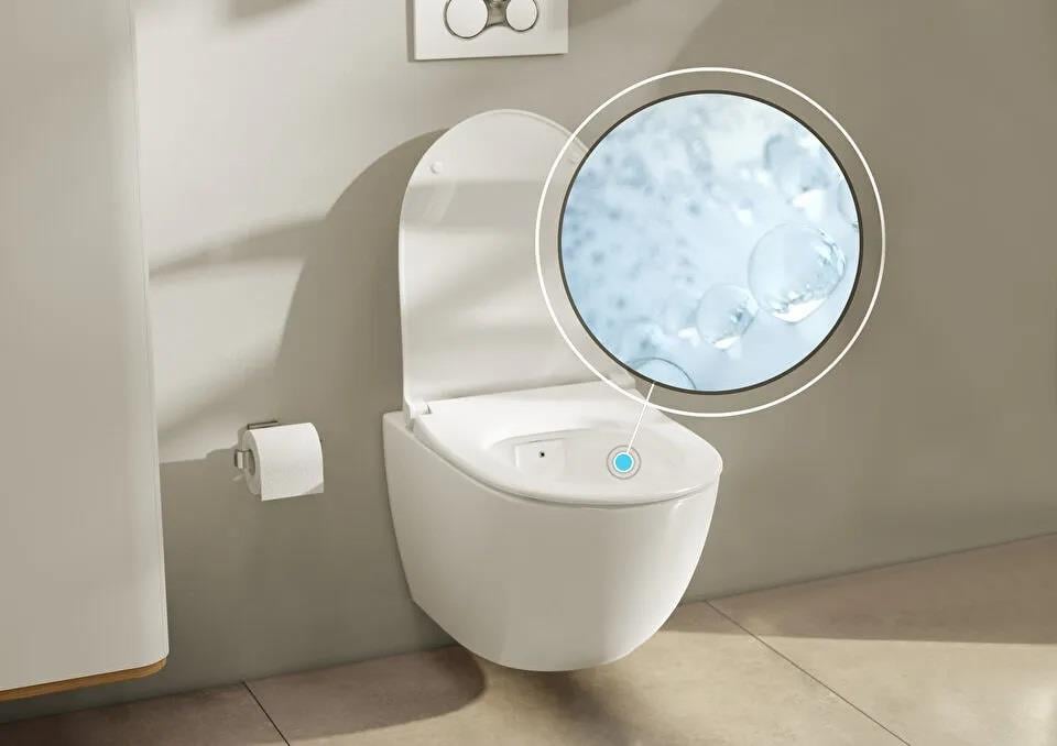 VitrA Sento Asma Klozet Rim-ex, Gizli Montajlı, 54 cm Taharet Borulu, Beyaz 7748B003-0559