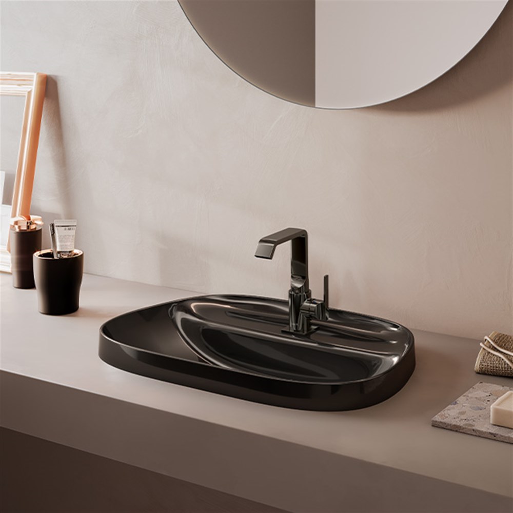 VitrA Suit Lavabo Bataryası Parlak Siyah A4261639