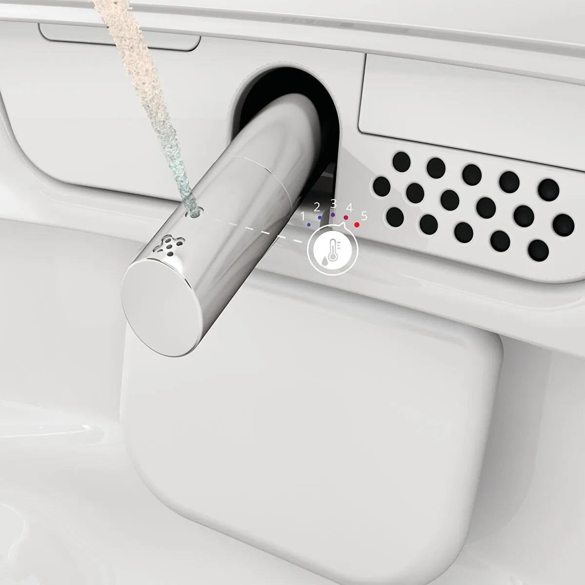 VitrA V-CARE 2.0 Prime Rim-Ex Asma Klozet, Beyaz  7231B403-6245