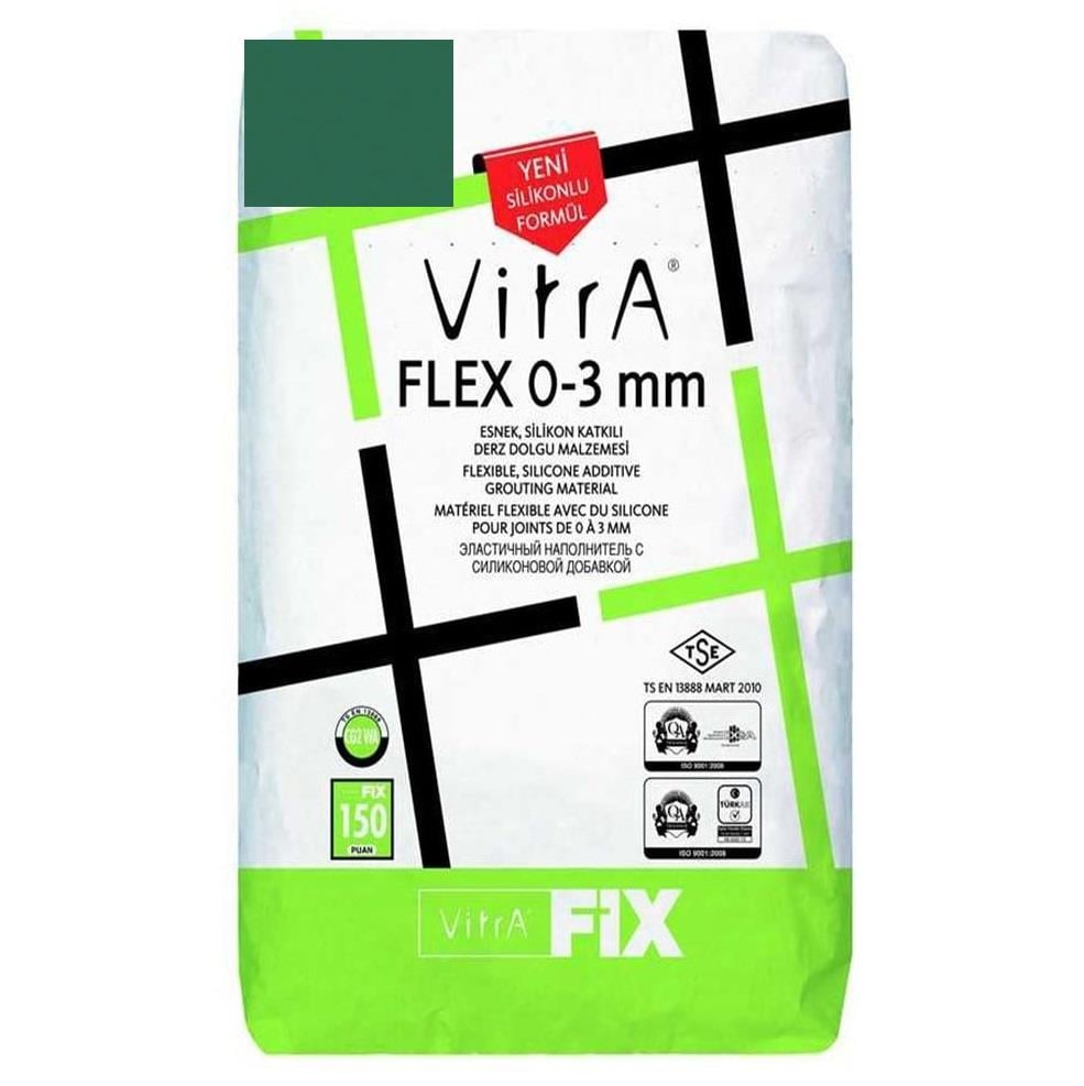 VITRAFIX FLEX 0-3MM  Zümrüt Yeşil/Emerald Green 5KG