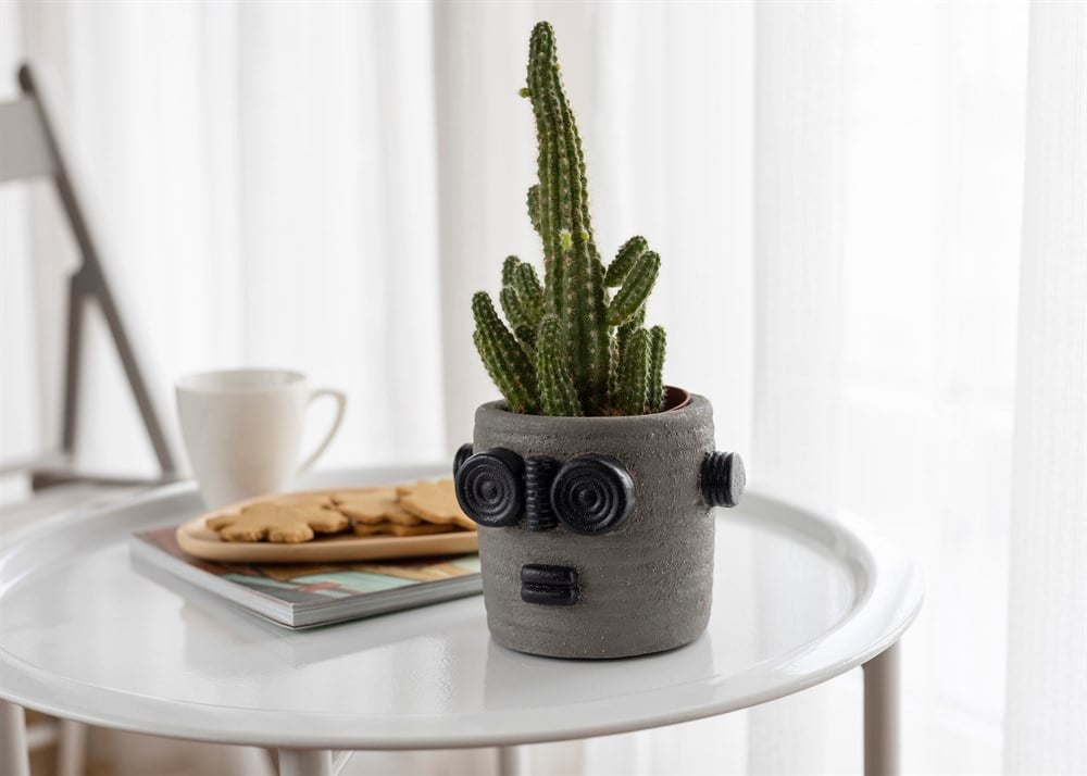 Beton Robot Kalemlik/Saksı