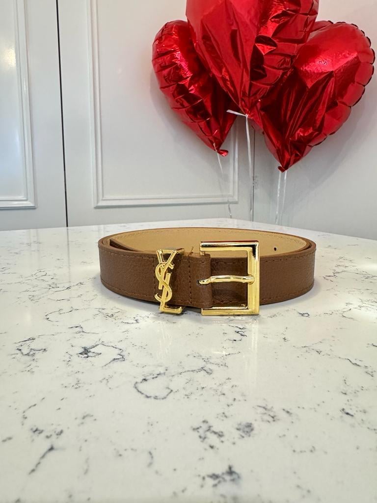Gold Taba YSL Tokalı Kemer K01