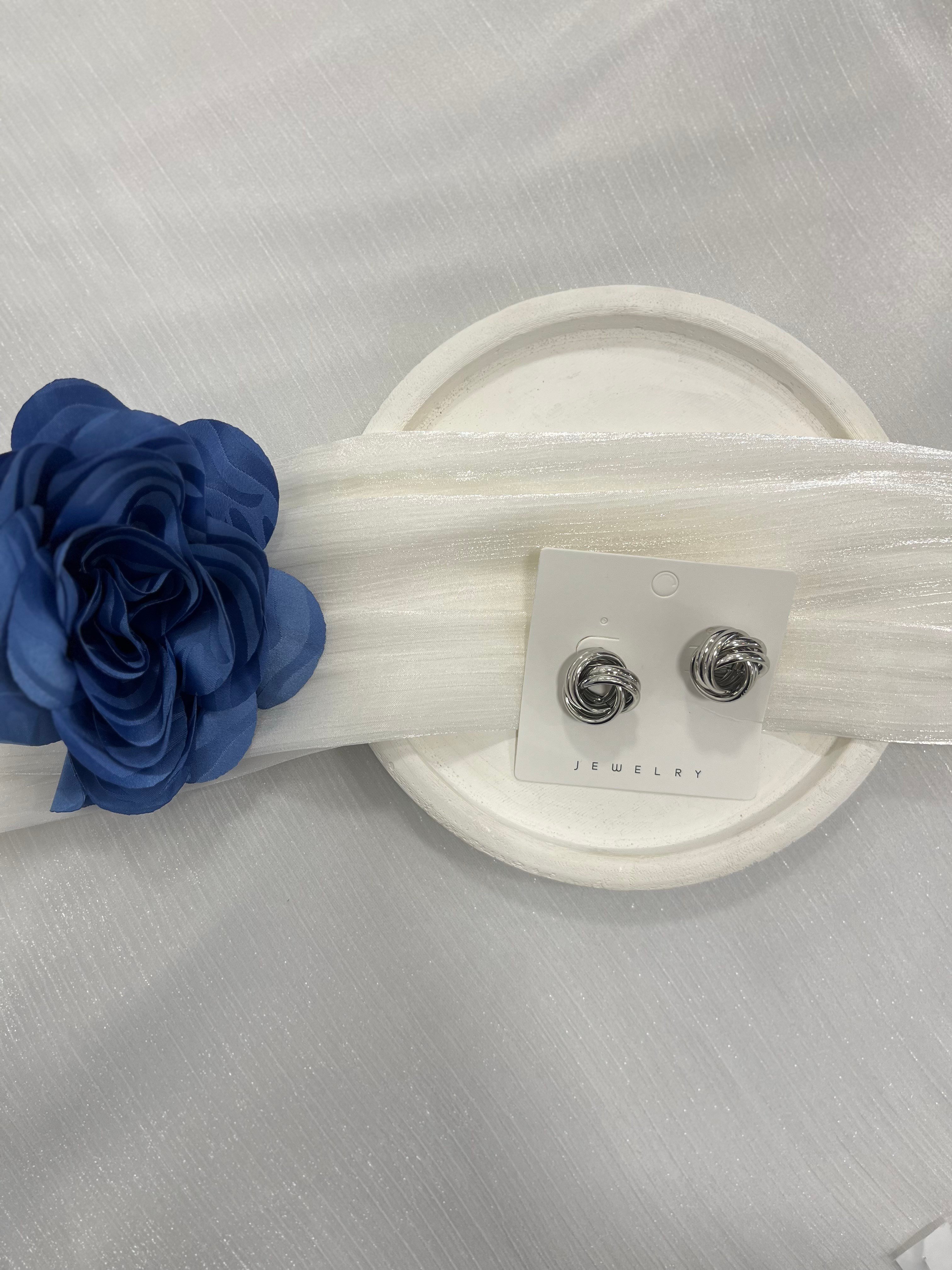 Gümüş Burgu Model Küpe KP62