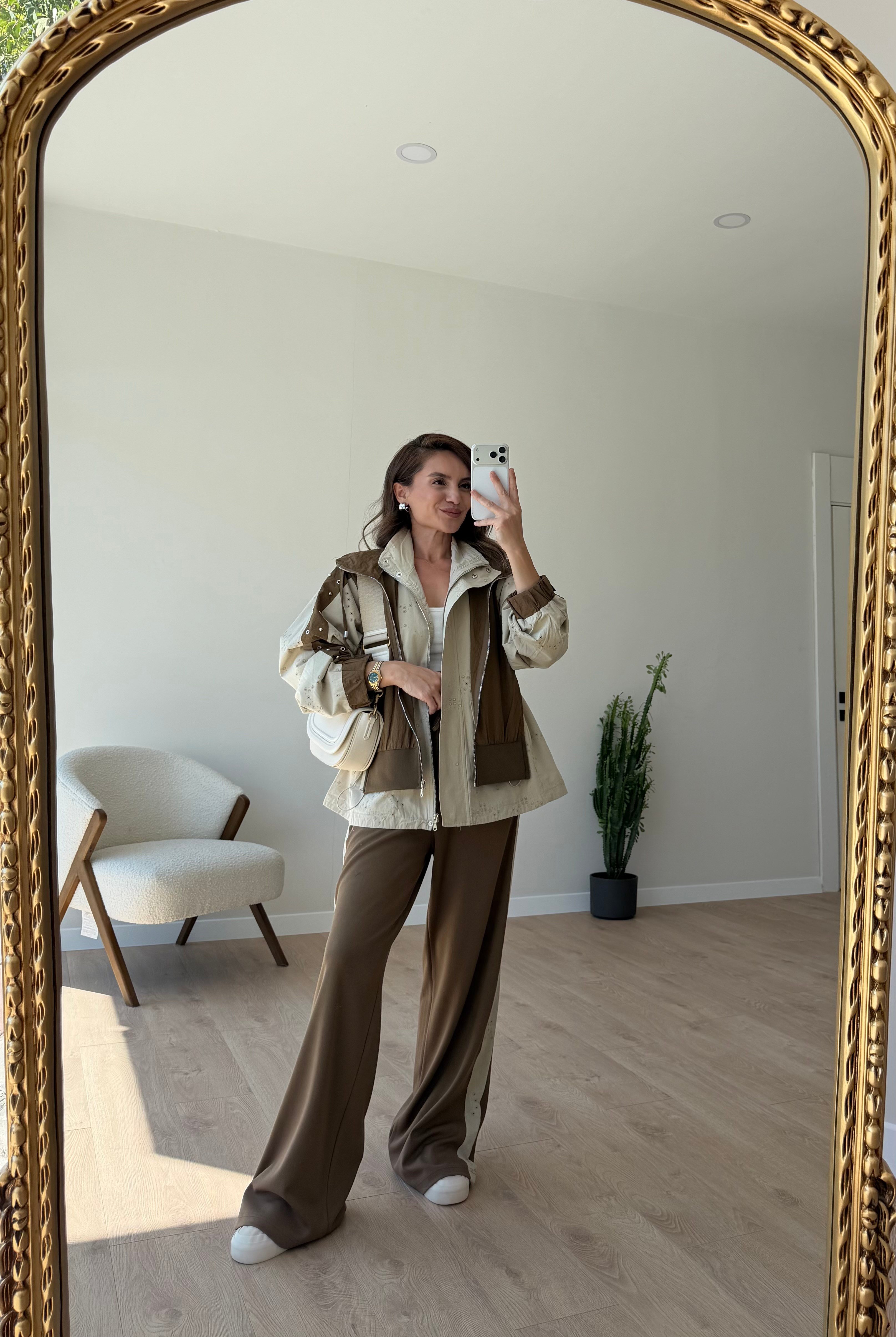 Kahve rengi Fisto Model Paraşüt Detay Takım 37650
