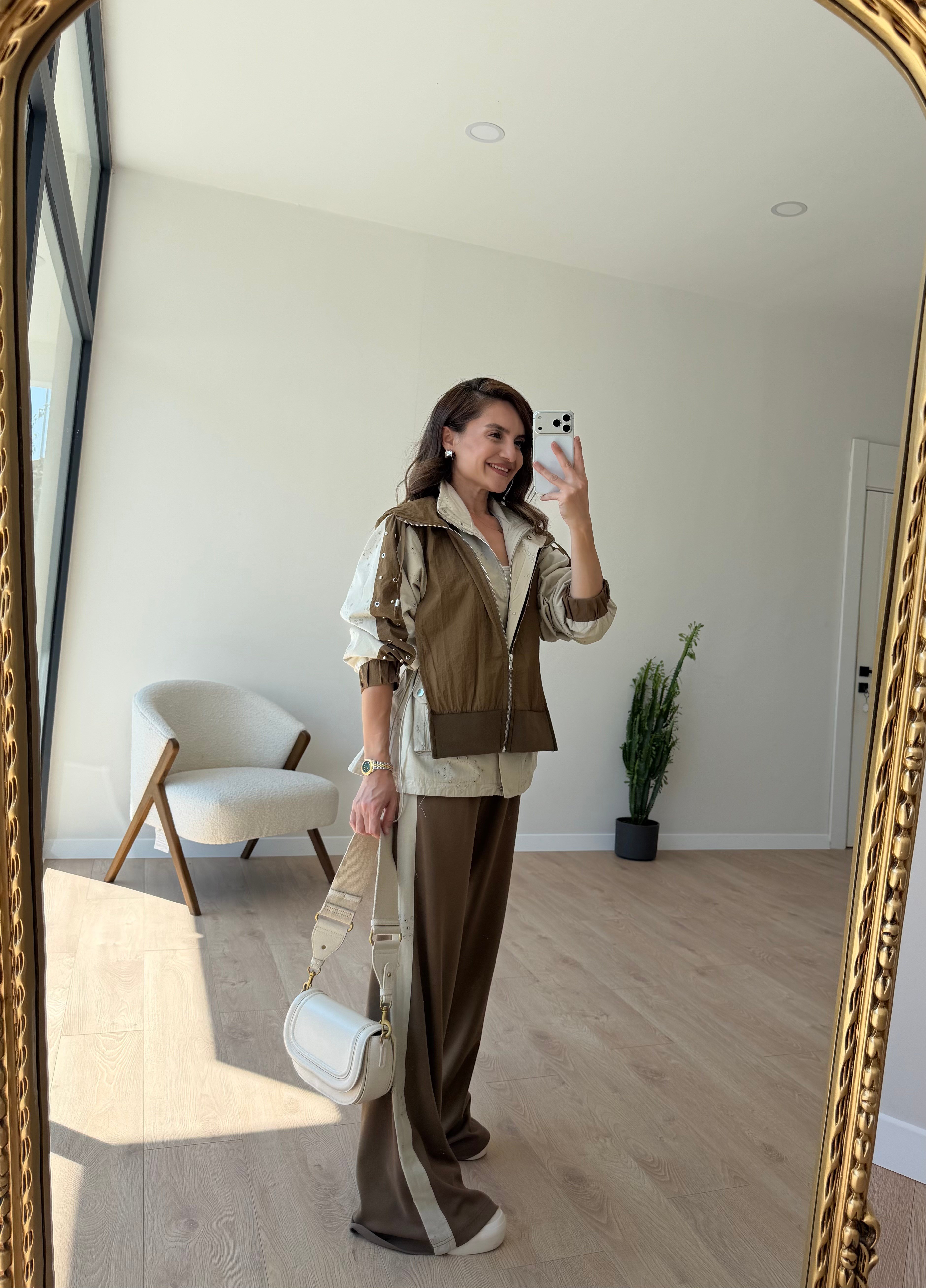 Kahve rengi Fisto Model Paraşüt Detay Takım 37650