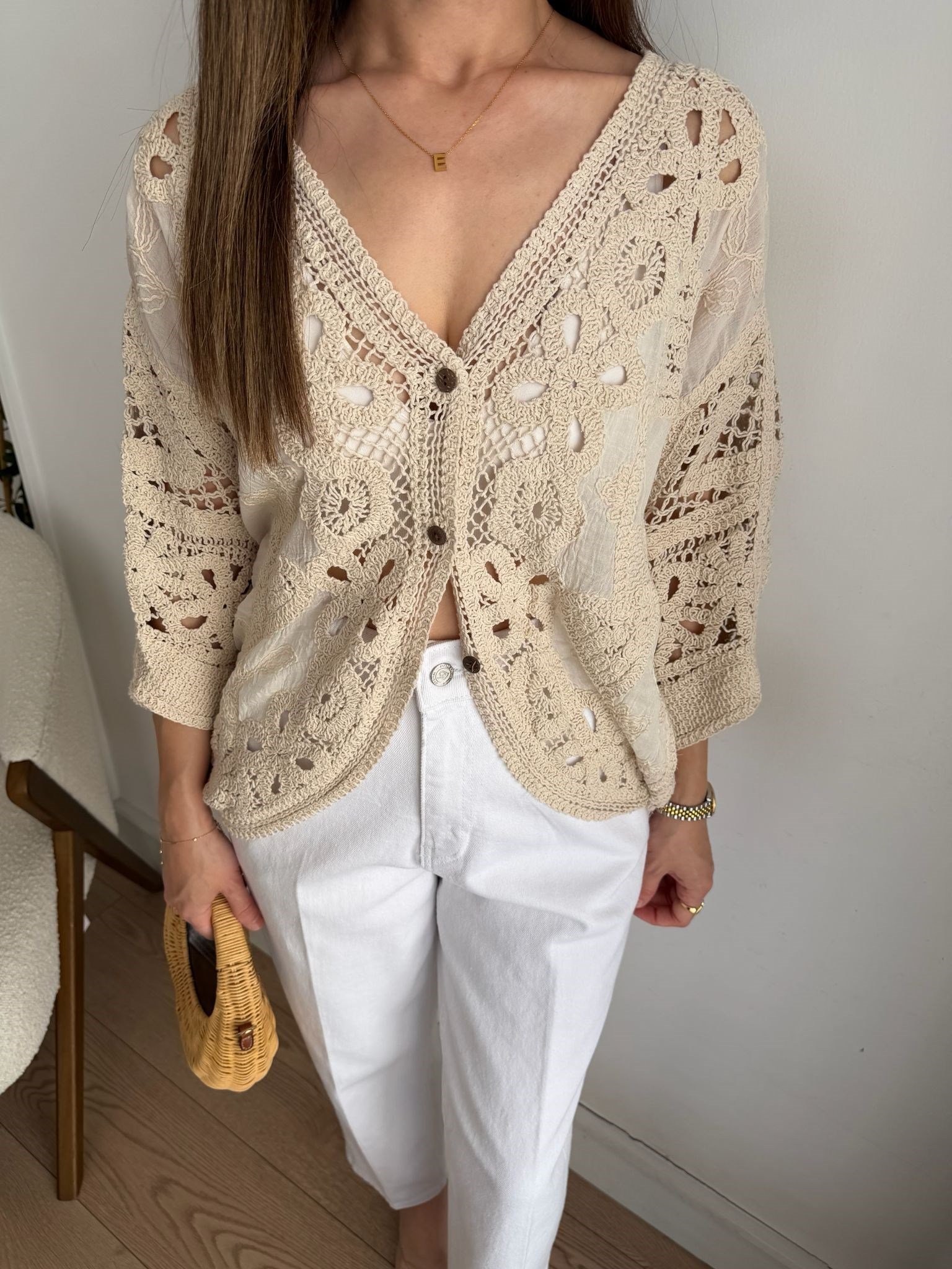 Naturel Örme Kimono 39727