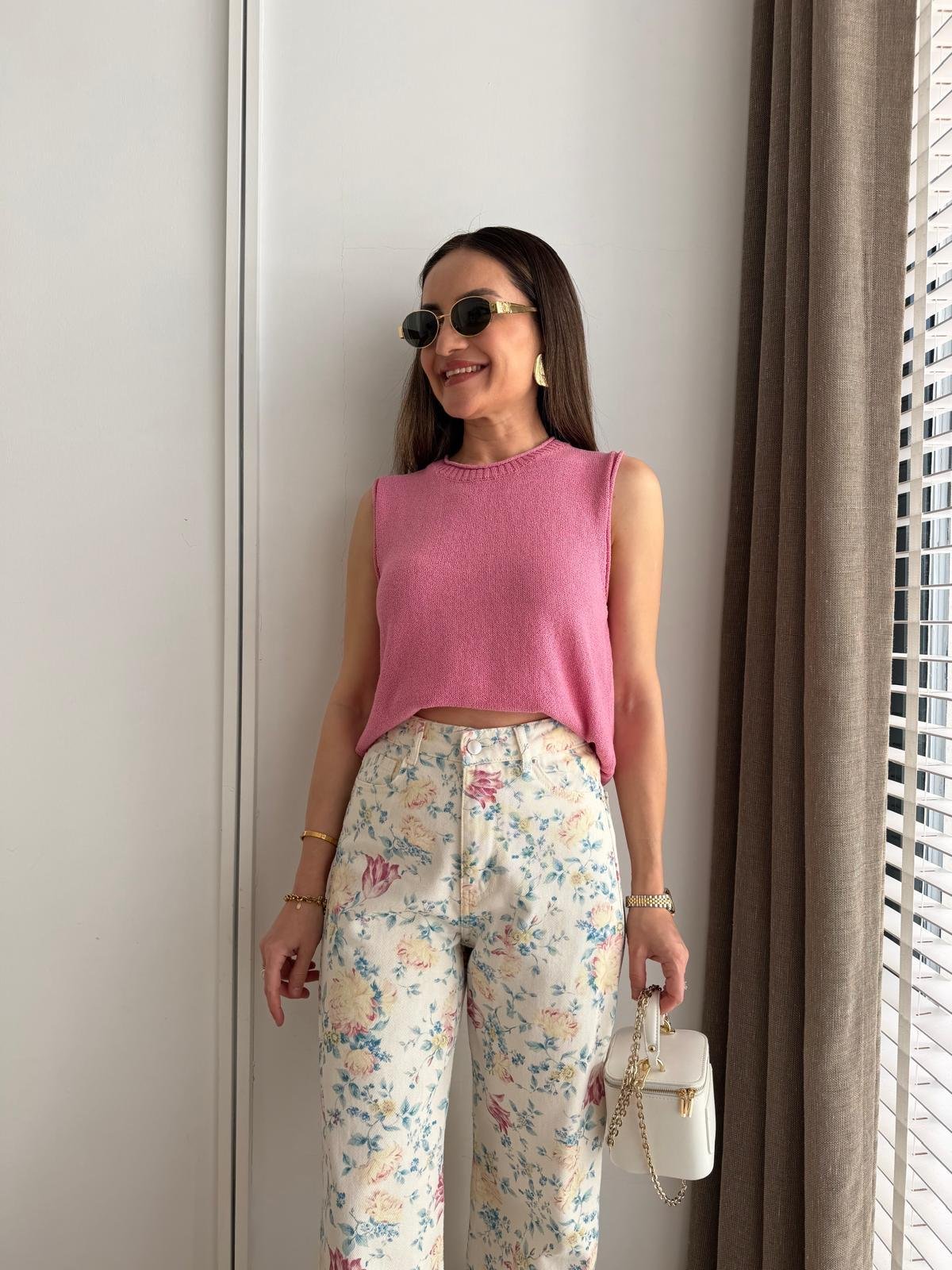 Pembe Elit Triko Merserize Kolsuz Triko 261050