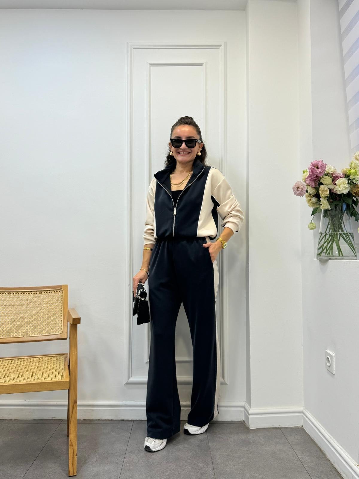 Siyah Biyeli Marka Model Modal Takım 4049