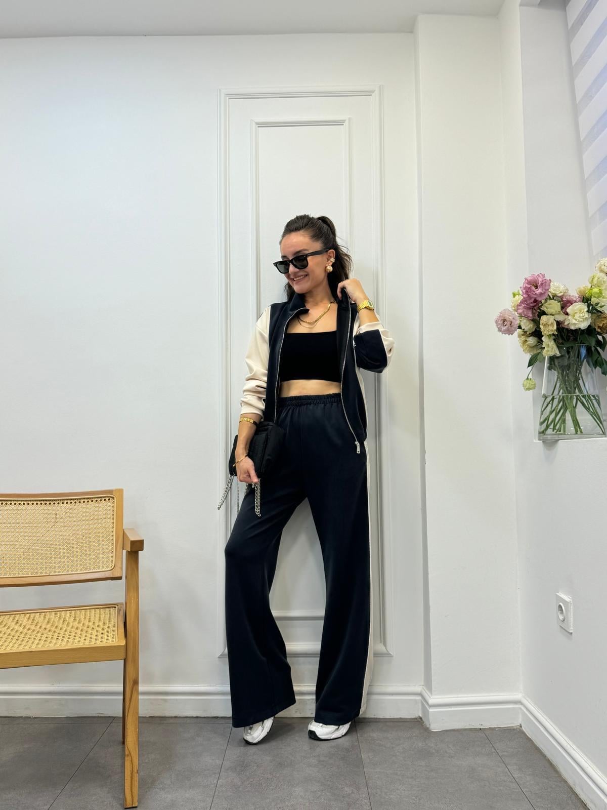 Siyah Biyeli Marka Model Modal Takım 4049