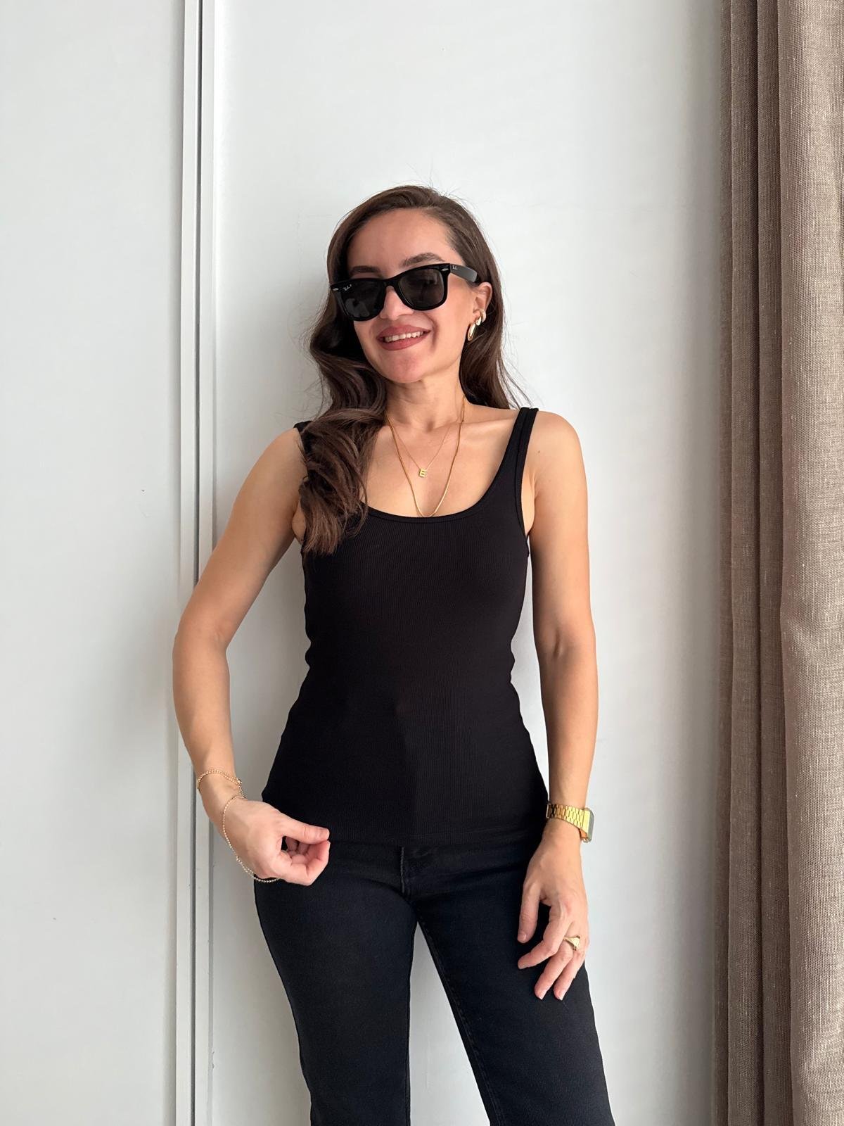 Siyah Fitilli Atlet 16219