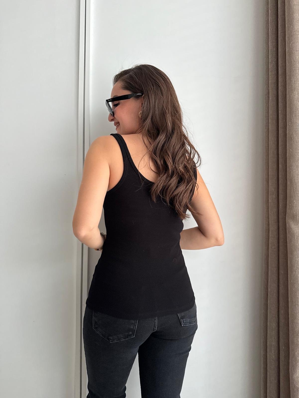 Siyah Fitilli Atlet 16219