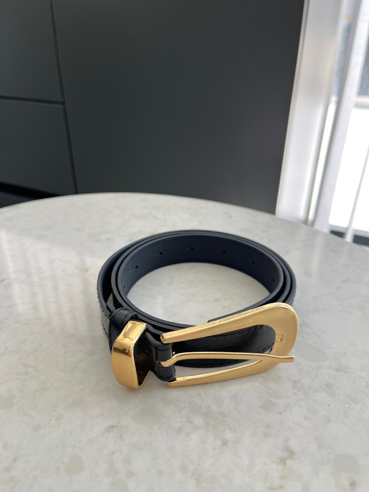 Siyah Gold Tokalı Özel Seri Kemer SB60