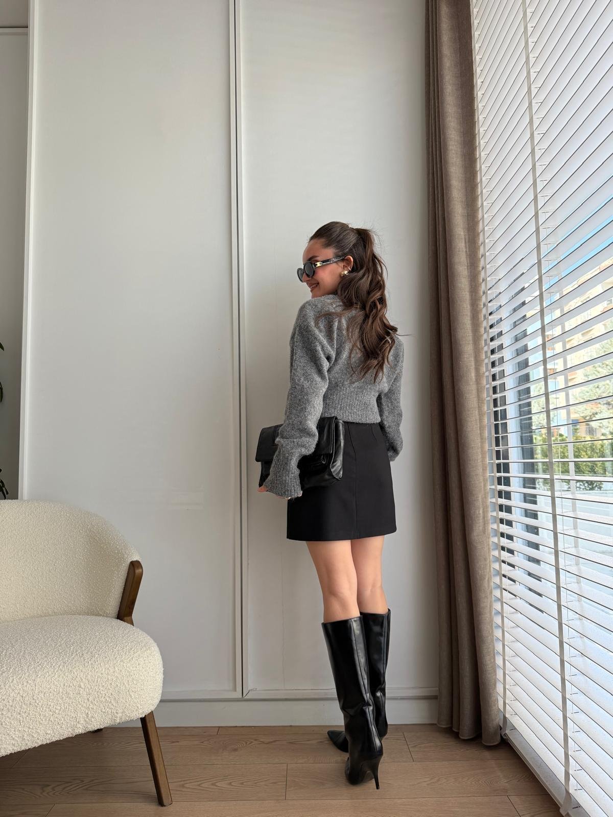 Siyah Mini Boy Etek 241066