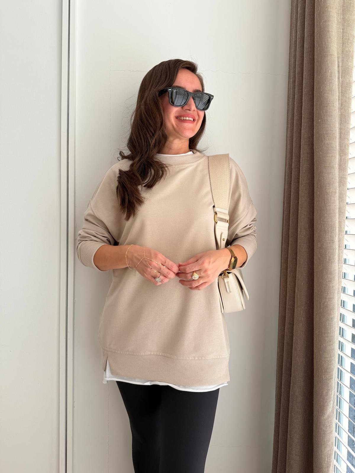 Taş Basic İki İplik Sweatshirt 9002