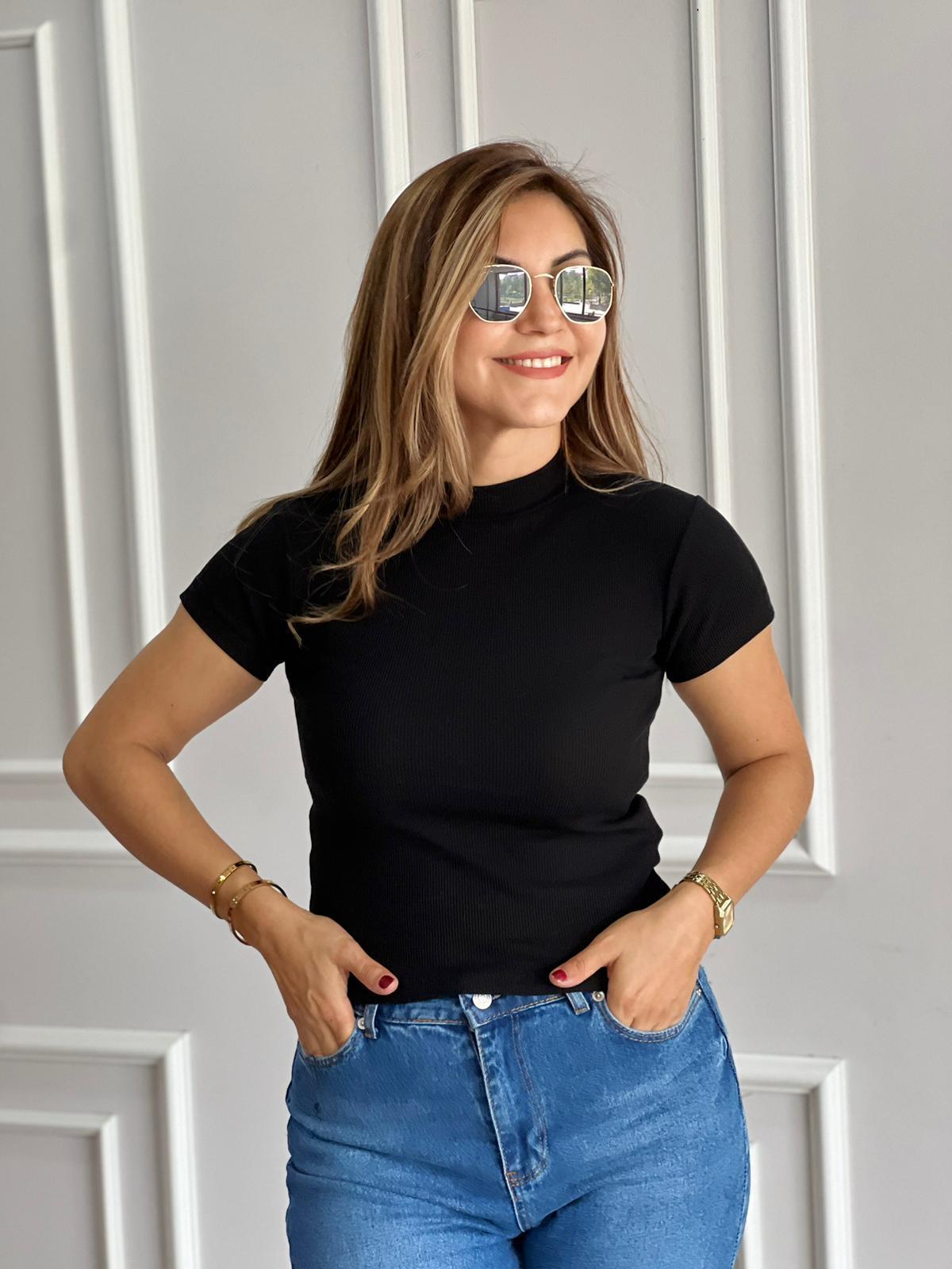 Siyah Kaşkorse Tshirt 450