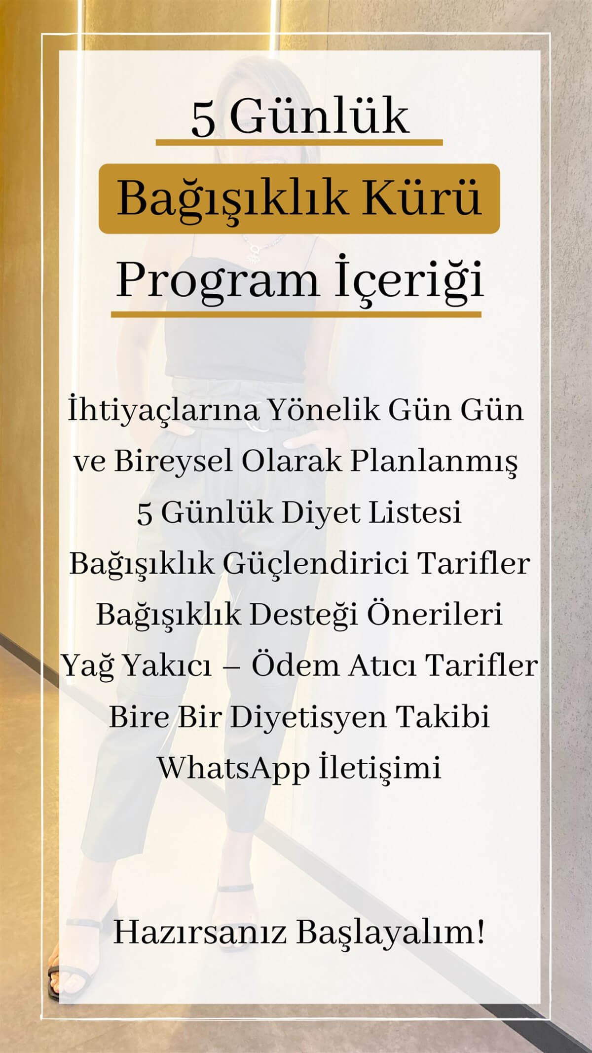 5 Günlük Bağışıklık Kürü Yurtdışı
