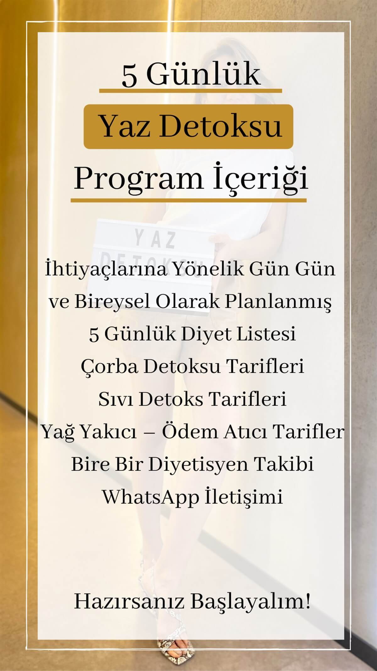 5 Günlük Yaz Detoksu