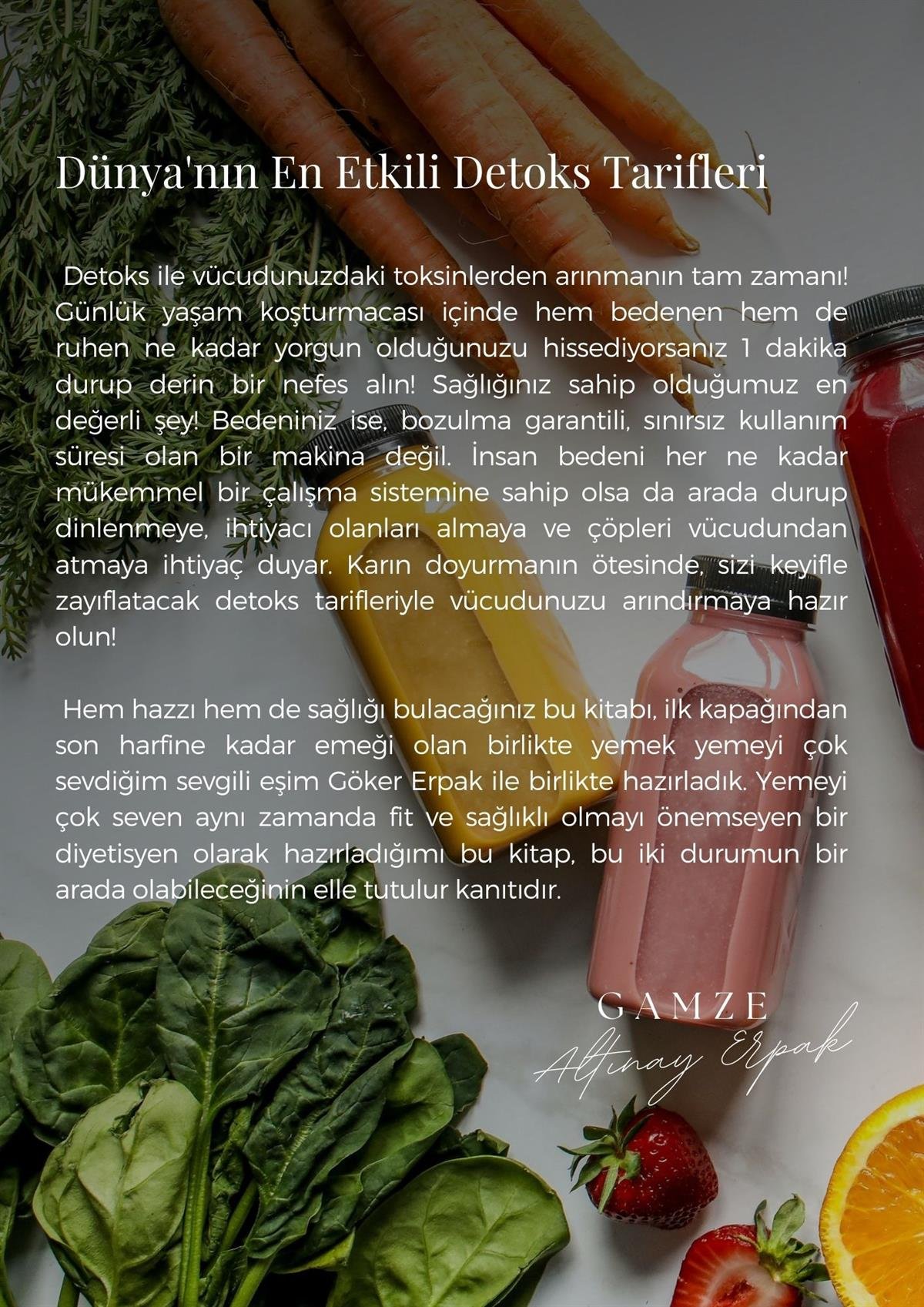 Dünyanın En Etkili Detoks Tarifleri (E-Kitap)