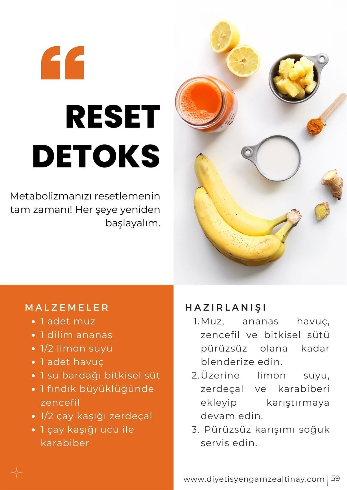 Dünyanın En Etkili Detoks Tarifleri (E-Kitap)