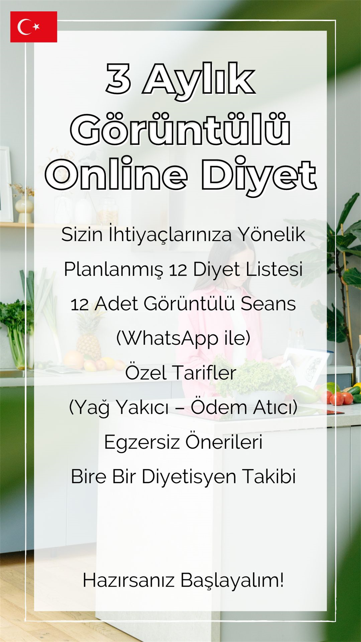 Görüntülü Online Beslenme Programı