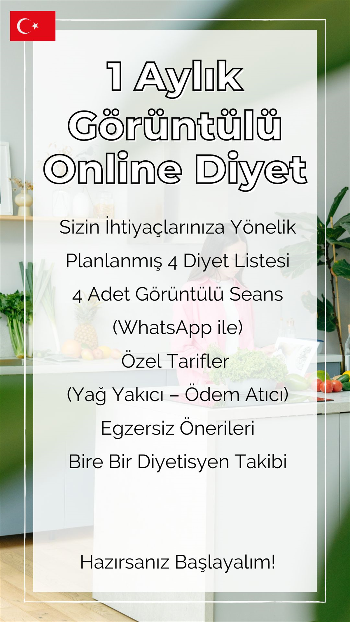 Görüntülü Online Beslenme Programı