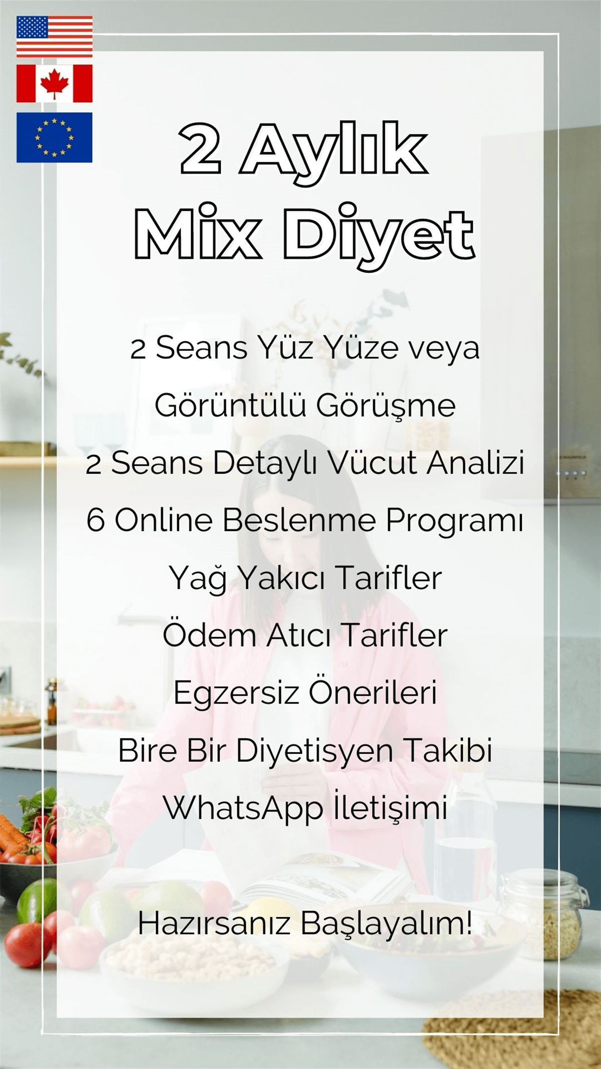Mix Beslenme Programı Yurt Dışı