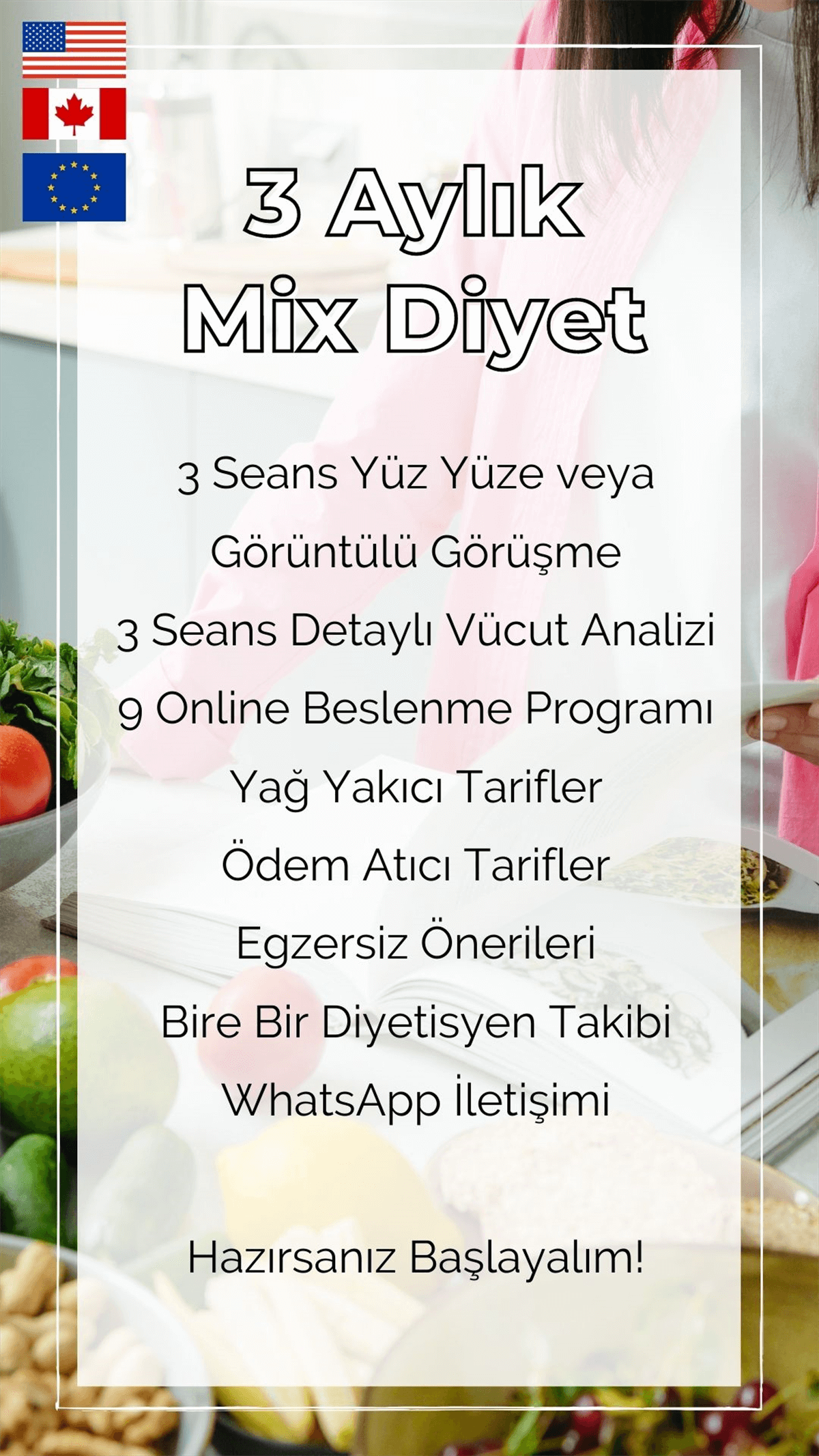 Mix Beslenme Programı Yurt Dışı
