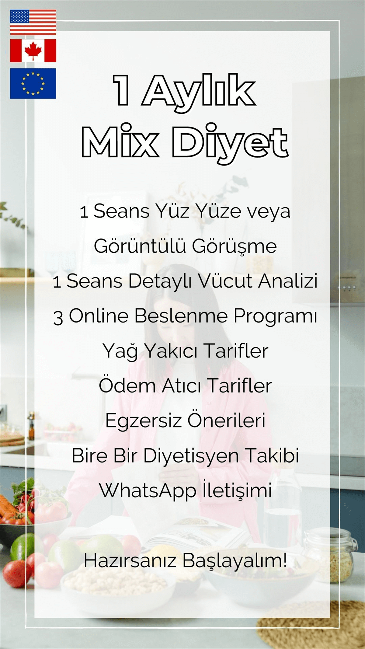 Mix Beslenme Programı Yurt Dışı