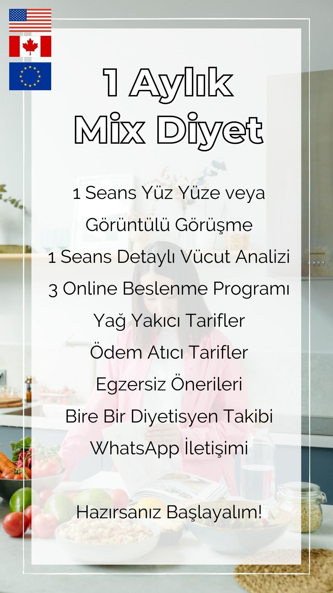 Mix Beslenme Programı Yurt Dışı